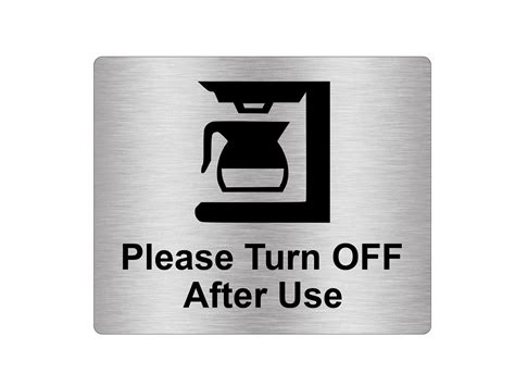 coffee pot signs